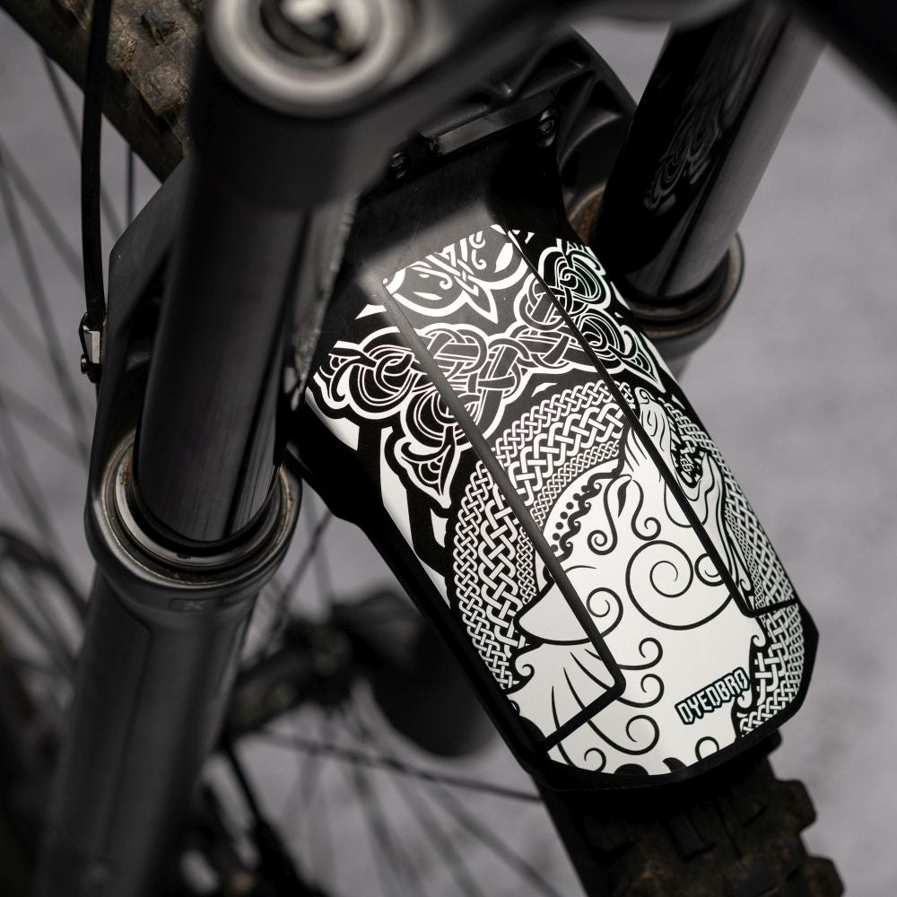 Dyedbro Mudguard Decals Fox / Rockshox Viking