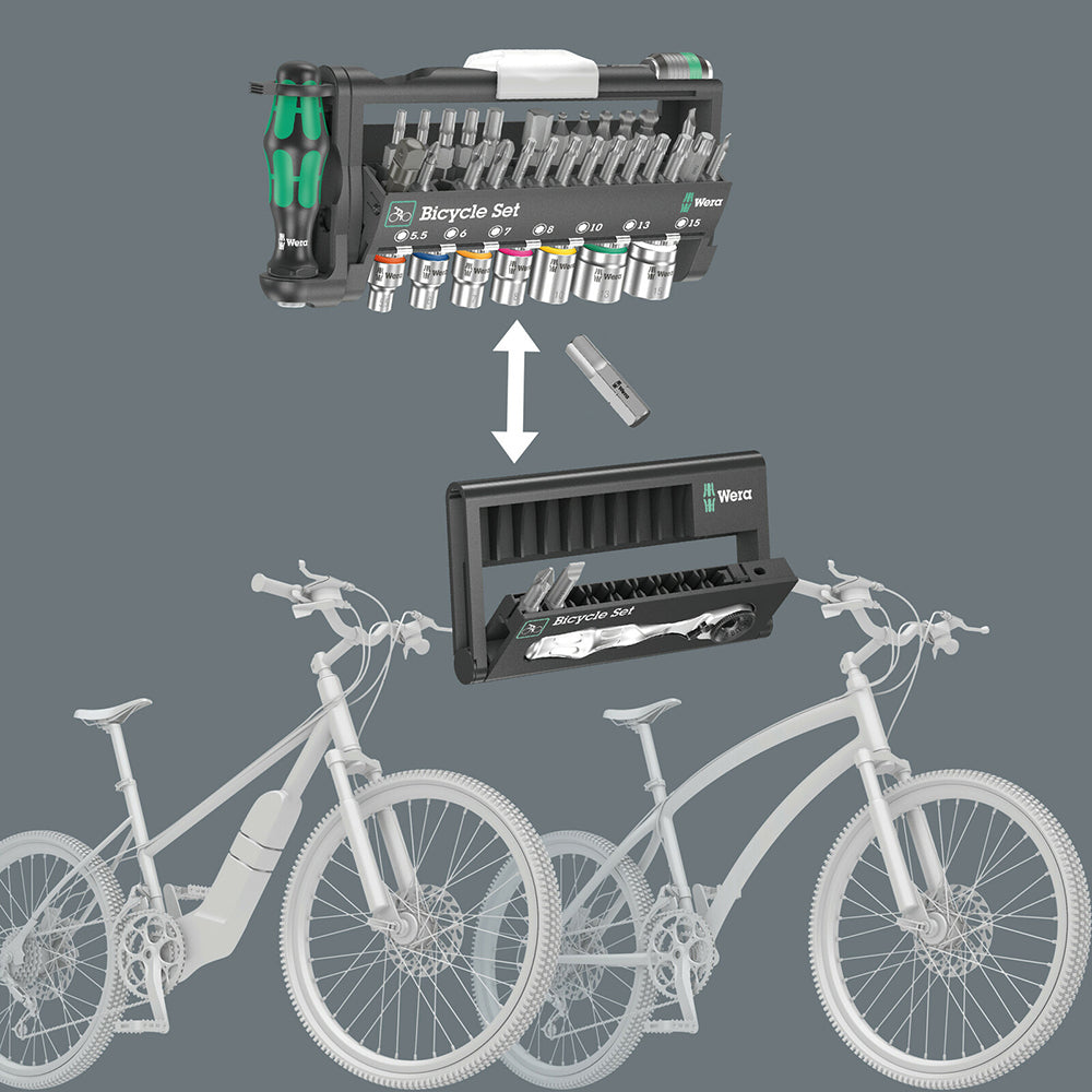 Simple switching between left/right operations.