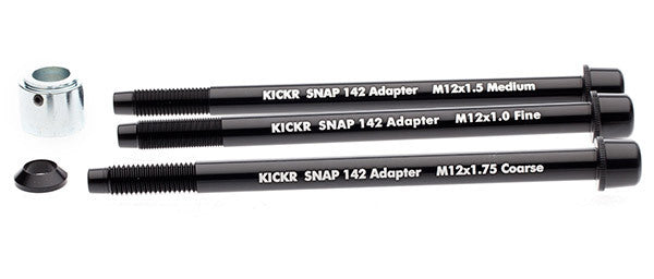 Wahoo Kickr Snap Thru Axle 142mm x 12mm Adapter Kit