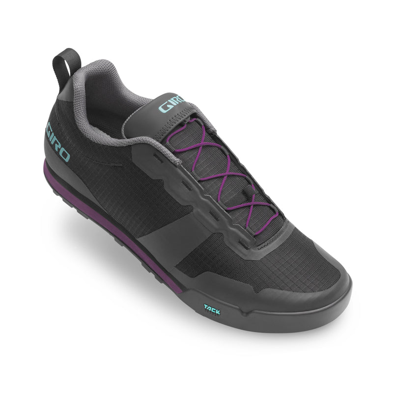 Giro Tracker Fastlace Women's - Black/Throwback Purple