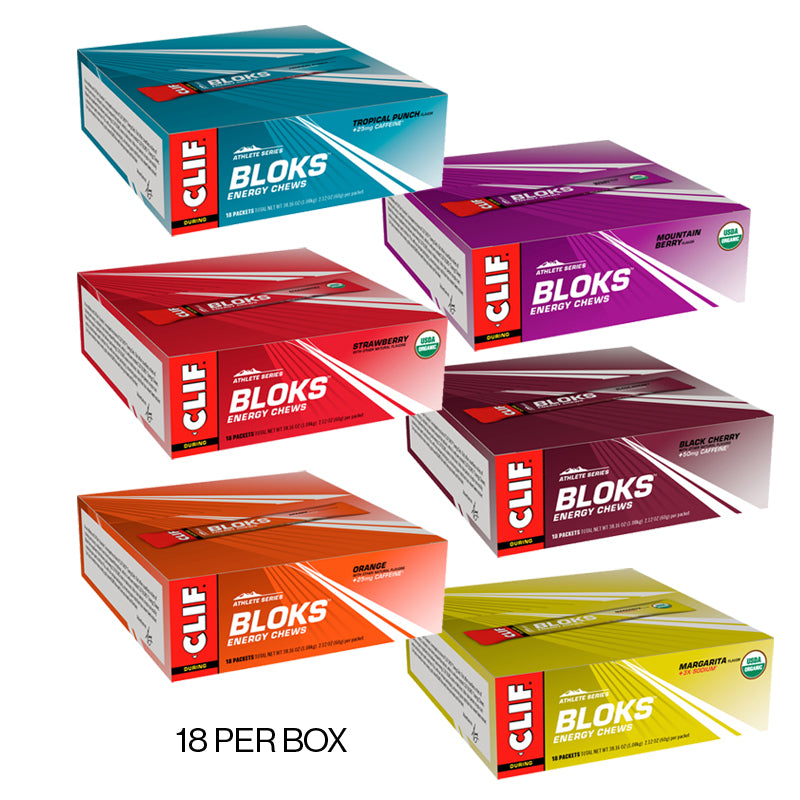Clif Bloks Energy Chews Box