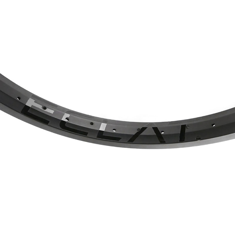 eclat Bondi Straight Rim 36H Stealth Black
