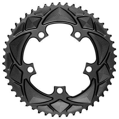 Absolute Black 5 Bolt 110 Bcd Road Chainring Round