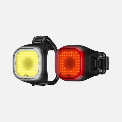 Knog Blinder Mini Square Bike Light Twinpack