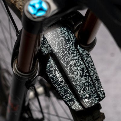 Dyedbro Mudguard Decals Fox / Rockshox Juay